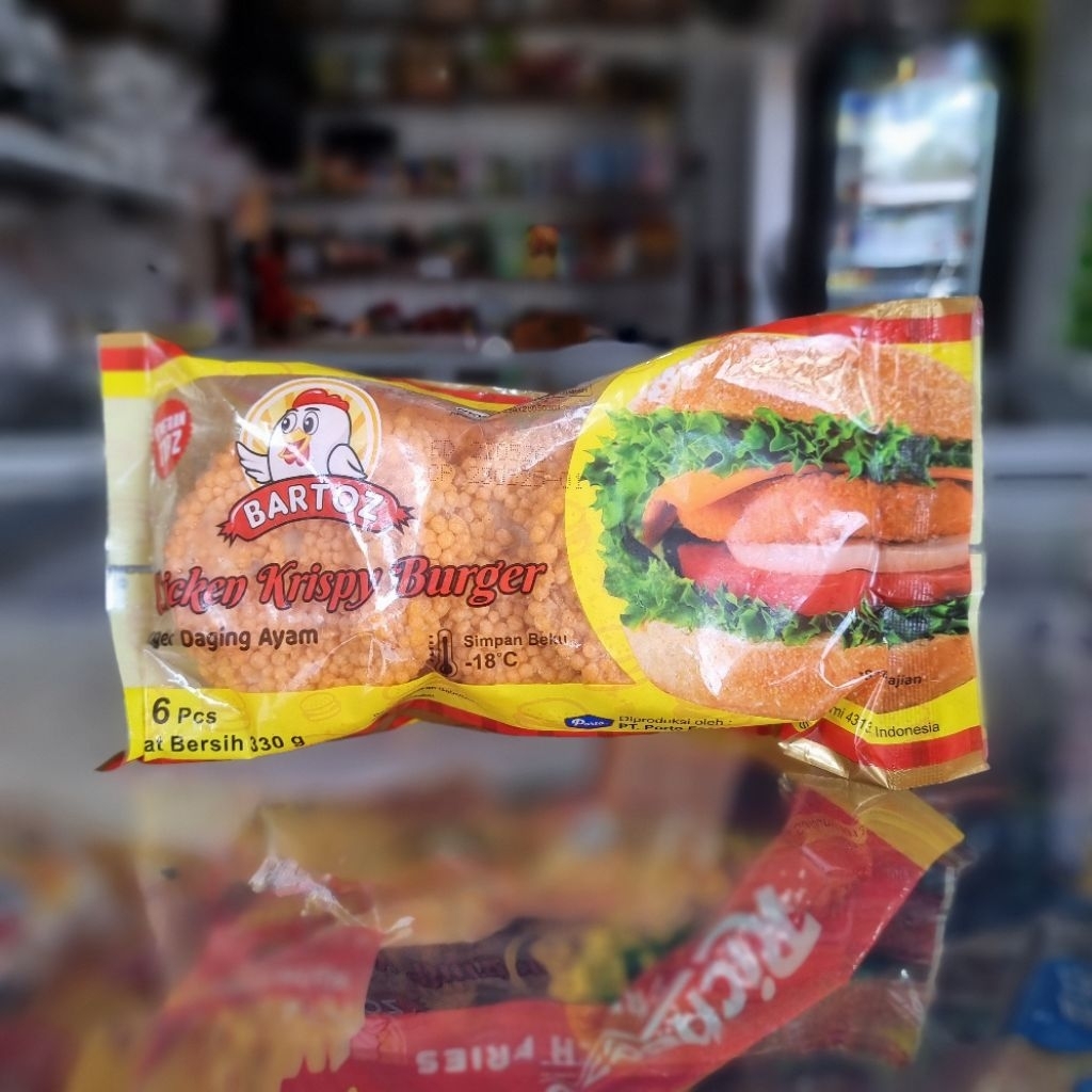 

Bartoz Isian Burger Daging Ayam isi 6 330g
