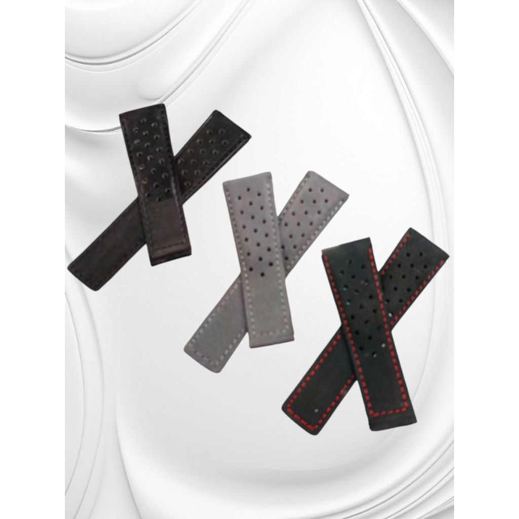 strap, tali kulit jam tangan tag heuer size 24mm