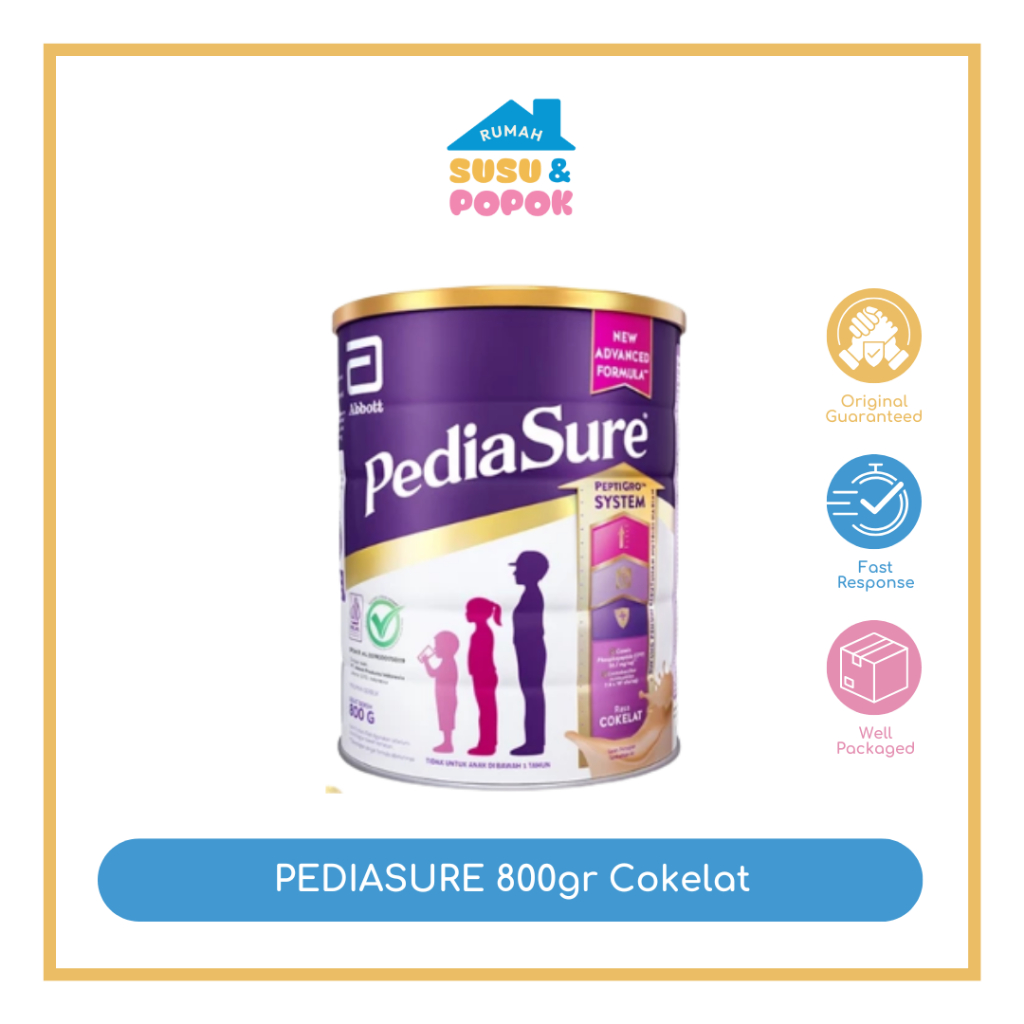

PEDIASURE 1-10 Tahun Cokelat 800gr