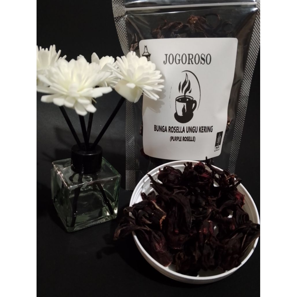 

Teh Bunga Rosella Ungu 25gr / Jogoroso Rosella Ungu Kering
