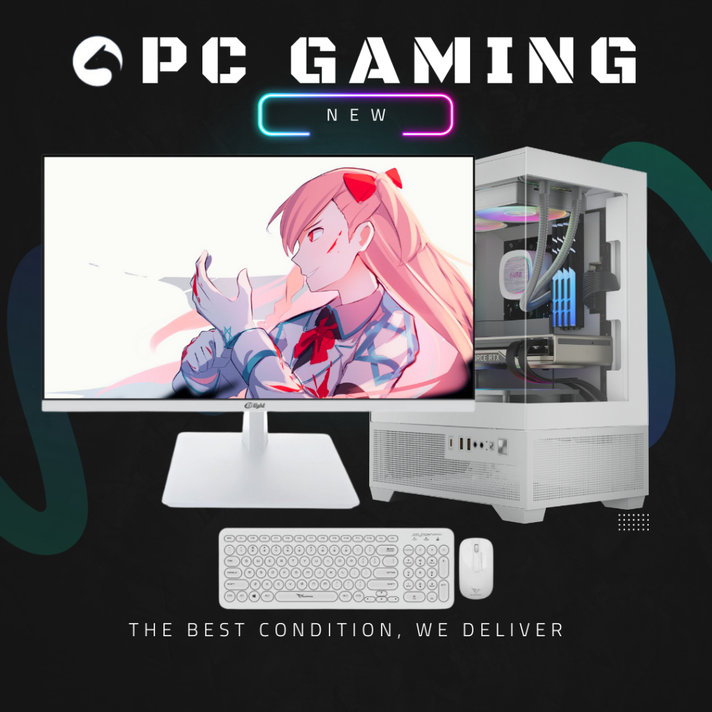 PC GAMING RYZEN 5 8400F TRAY VGA RTX 3050 16GB GAMING EDITING FULLSET