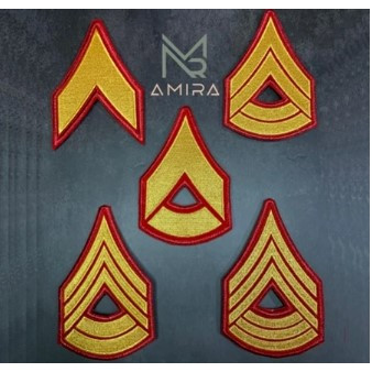 Asli Pangkat PDH Sevron Chevron Taruna AKMIL, Akademi Angkatan Udara (AAU), Akademi Angkatan Laut (A