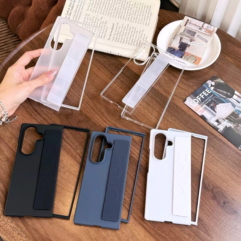 New Case Samsung Zfold7 Handgrip Hp Casing TPU Keren For Samsung Galaxy Z Fold 7 6 5 4 ZFOLD7 ZFOLD6