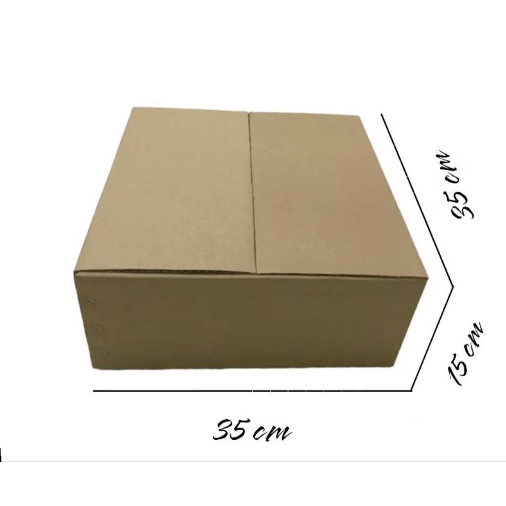 

kardus karton box Uk. 35x35x15 cm single wall model indomie