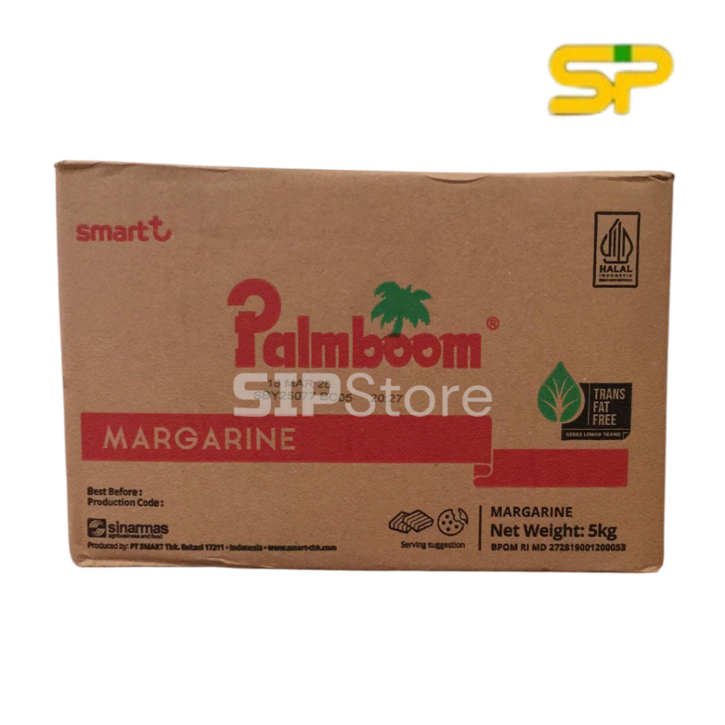 

PALMBOOM Margarine @5kg / Margarin Serbaguna / Margarin Ekonomis / Mentega Murah / Margarin Mentega 5 kg