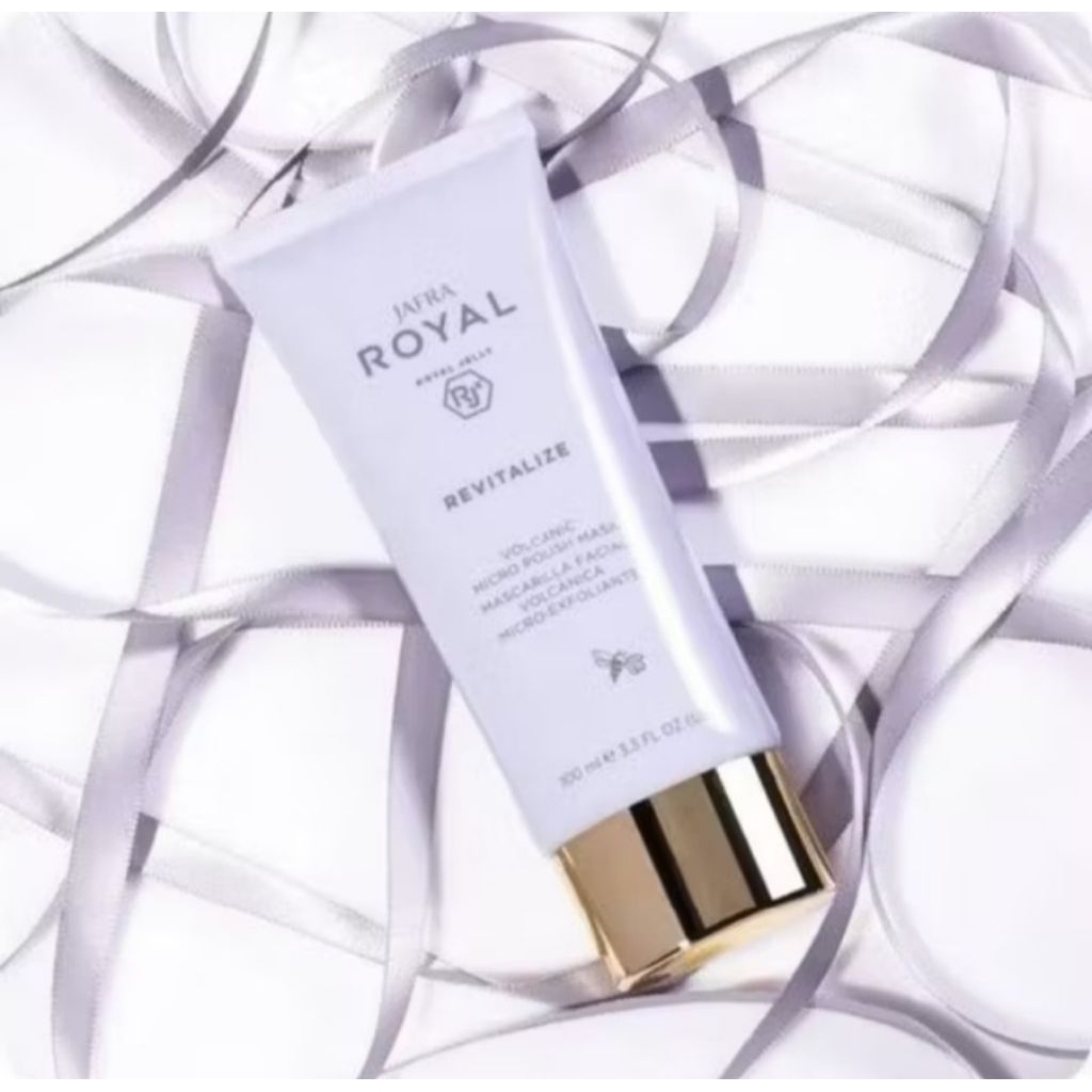 JAFRA ROYAL JELLY REVITALIZE VOLCANIC MICRO POLISH MASK - MASKER WAJAH ORIGINAL