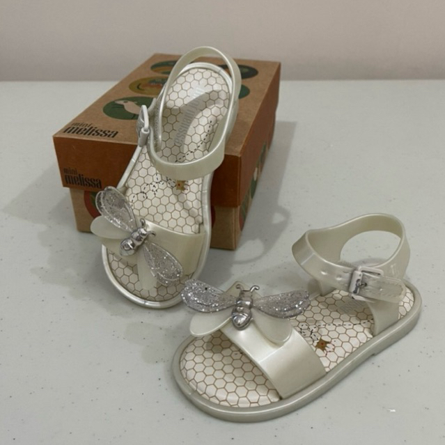 Preloved Mini Melissa Sandals Girls Size 24