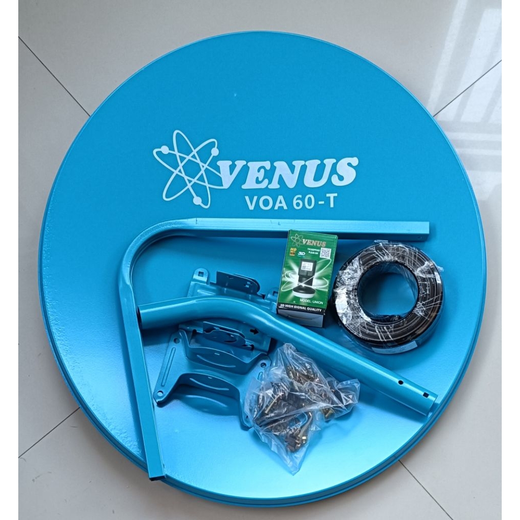 Antena Parabola mini 60cm venus+LNBF+kabel