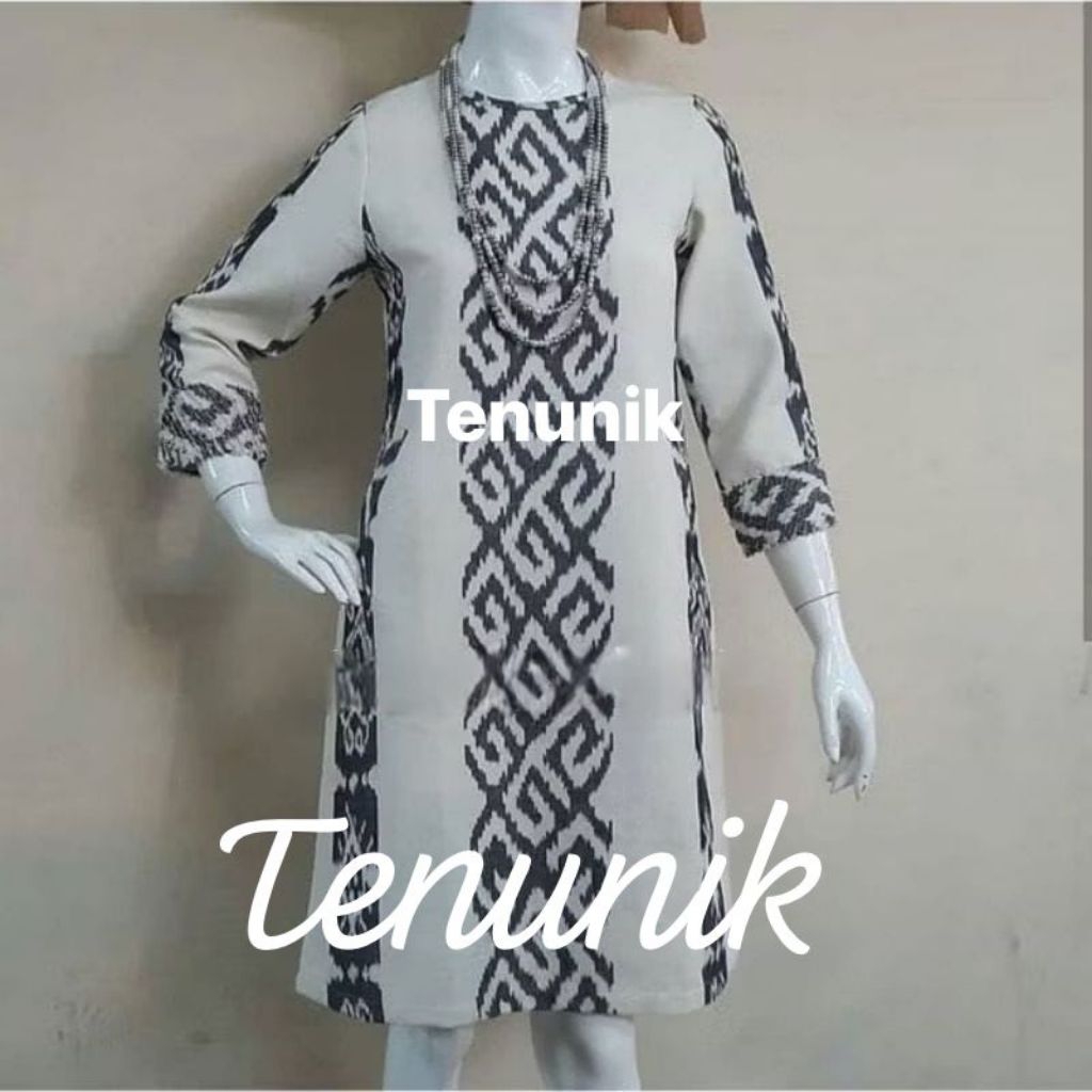 READY STOCK - Baju tenun - Tunik tenun - tunik wanita - Baju kantor - Baju tenun troso