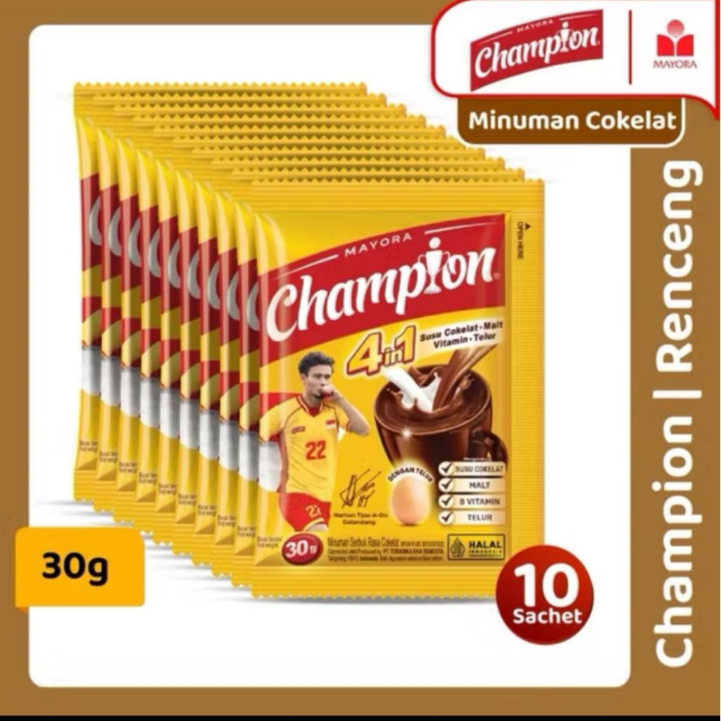 

ENERGEN CHAMPION SUSU COKLAT 1 RENCENG