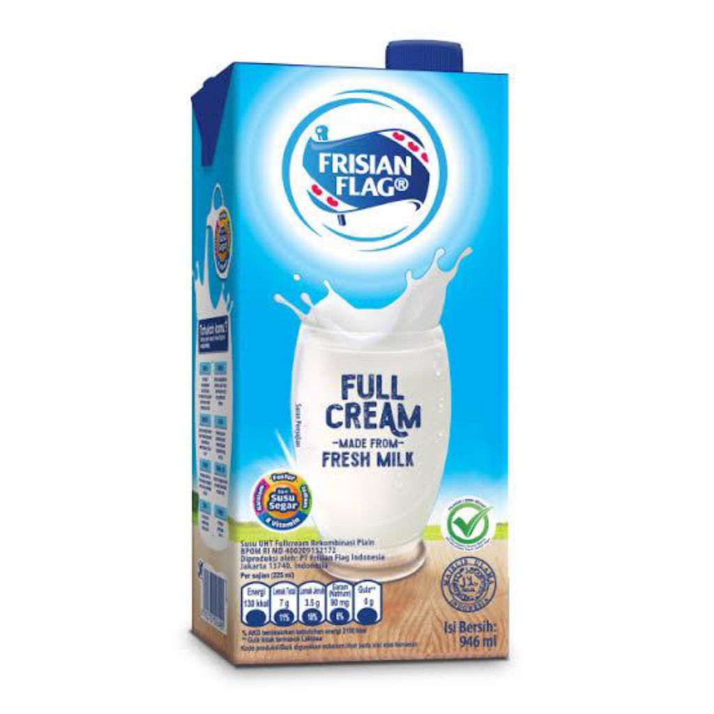 

Susu Frisian Flag UHT Full Cream 946ml