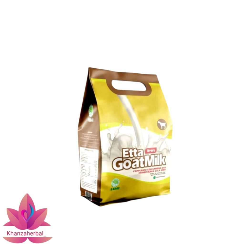 

Susu Kambing Etta Goat Milk Gula Aren | Susu Kambing Bubuk EGM HNI | Susu Etawa Per Pouch 10 Sachet