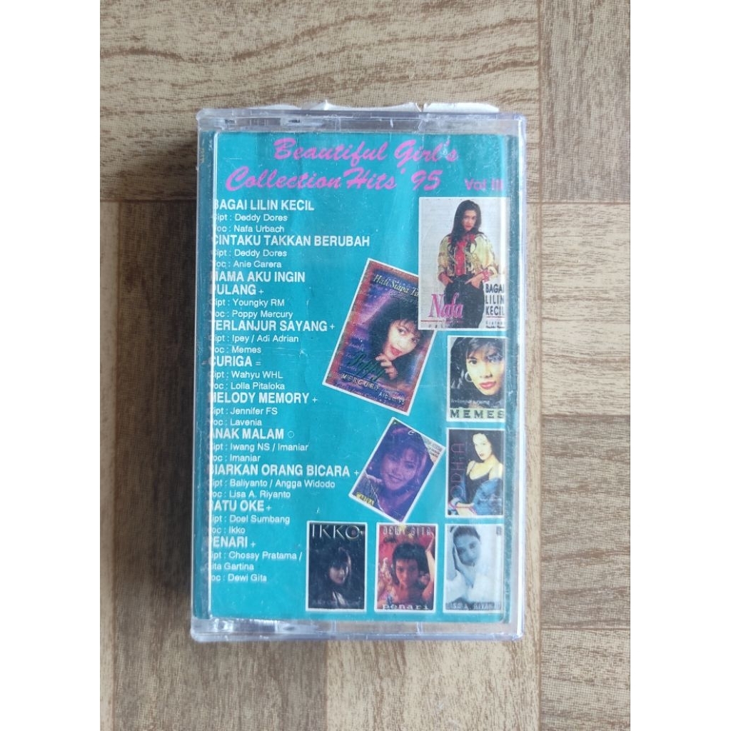 kaset pita beautiful girls collection hits 95