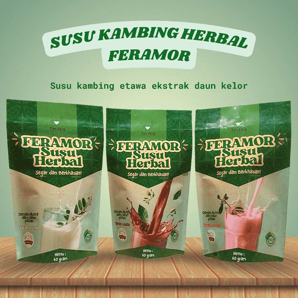 

FERAMOR Susu Kambing Herbal Ekstrak Daun Kelor