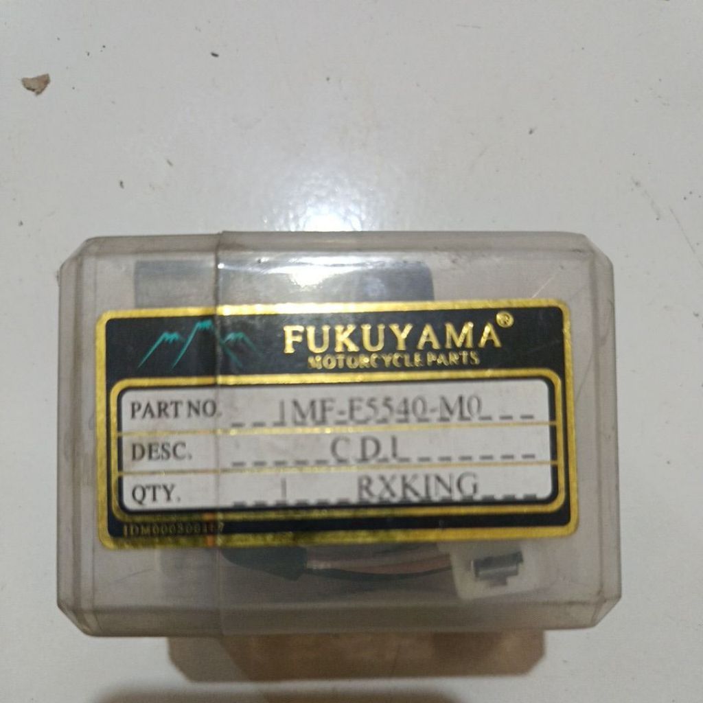 CDI RX RXK RX king Cobra Fukuyama