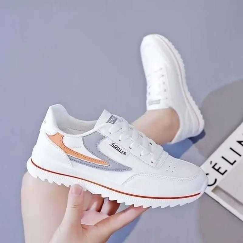 Spatu Ibu2 Srpatu Seoatu Wanita Branded Sepatu Sneakers Wanita Modern Spatu Senam Korean Soepatu Ket