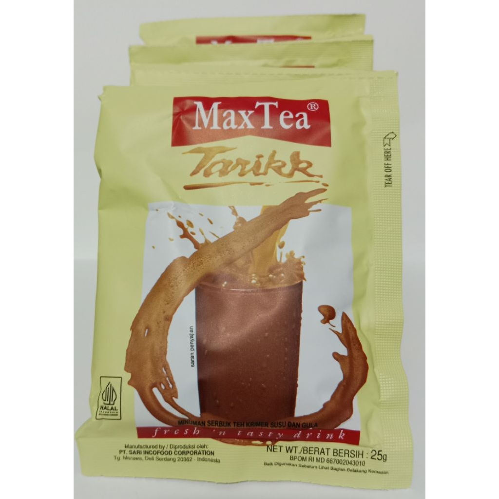 

Max Tea Tarikk 25g/pcs