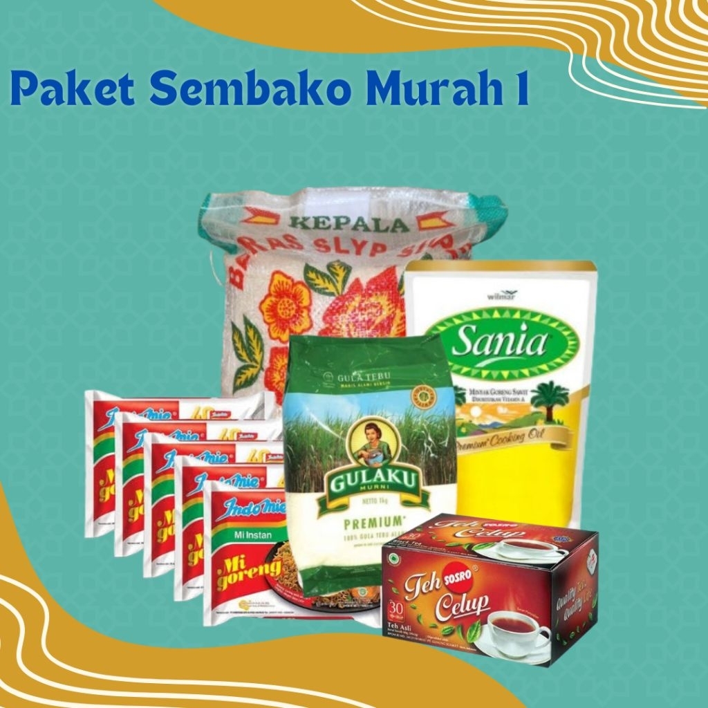 

Paket sembako murah 1
