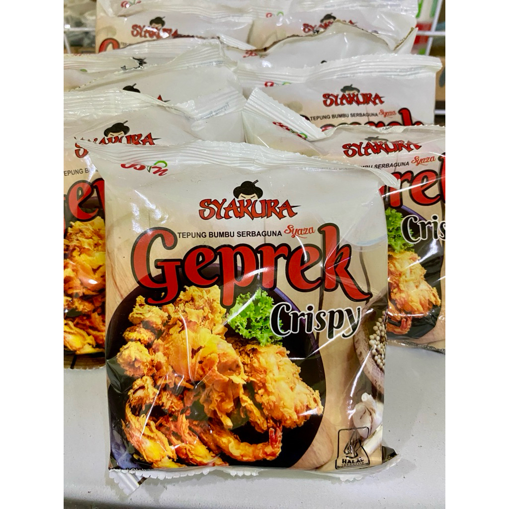 

SYAKURA GEPREK Crispy Tepung Bumbu Serbaguna 100g