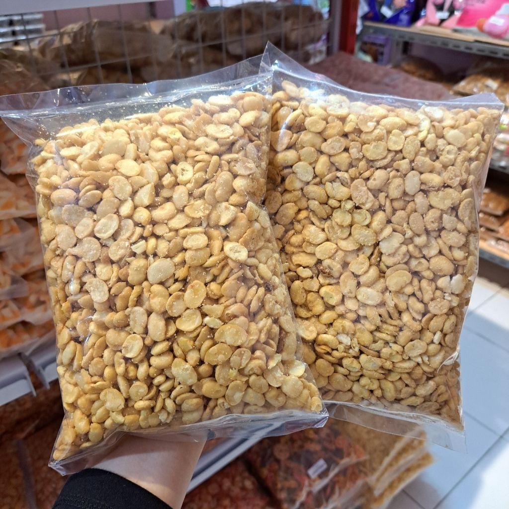 Kacang koro asin, Koro balado, Koro kulit asin