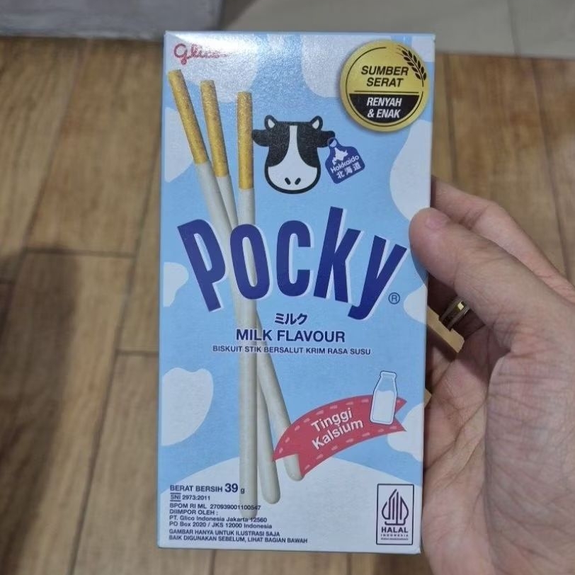 

Pocky glico stick stik rasa Milk susu 39gr