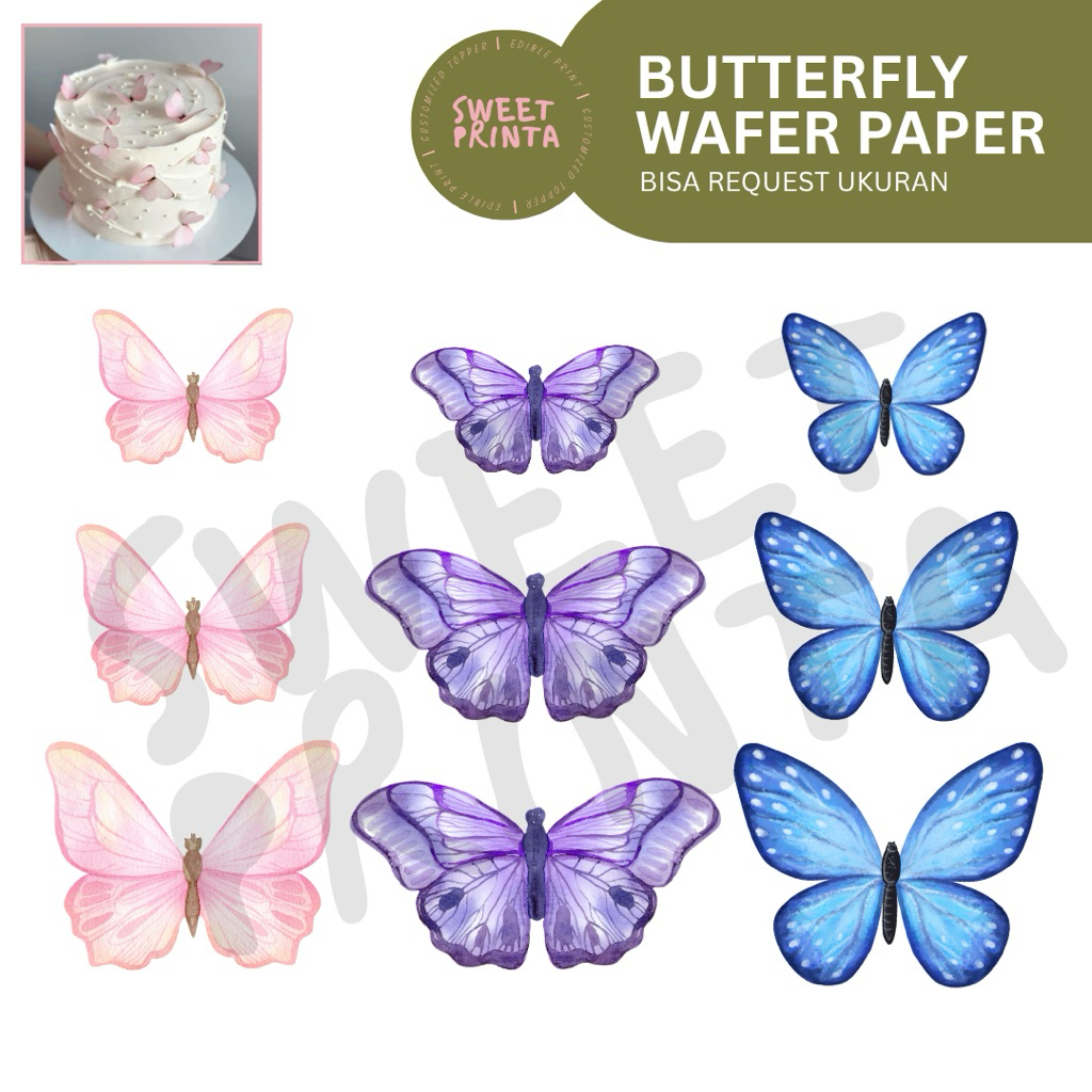

BUTTERFLY WAFER PAPER