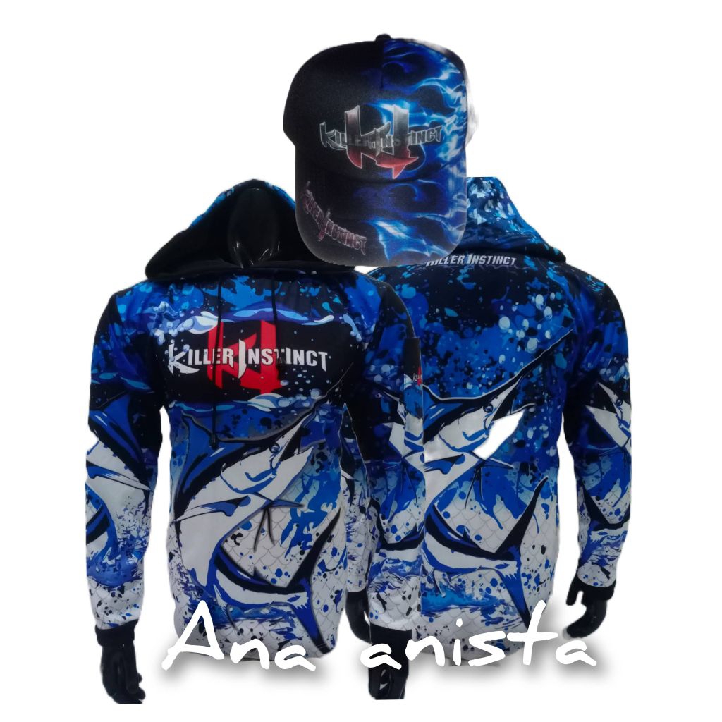 BAJU MANCING SETELAN JERSEY + TOPI