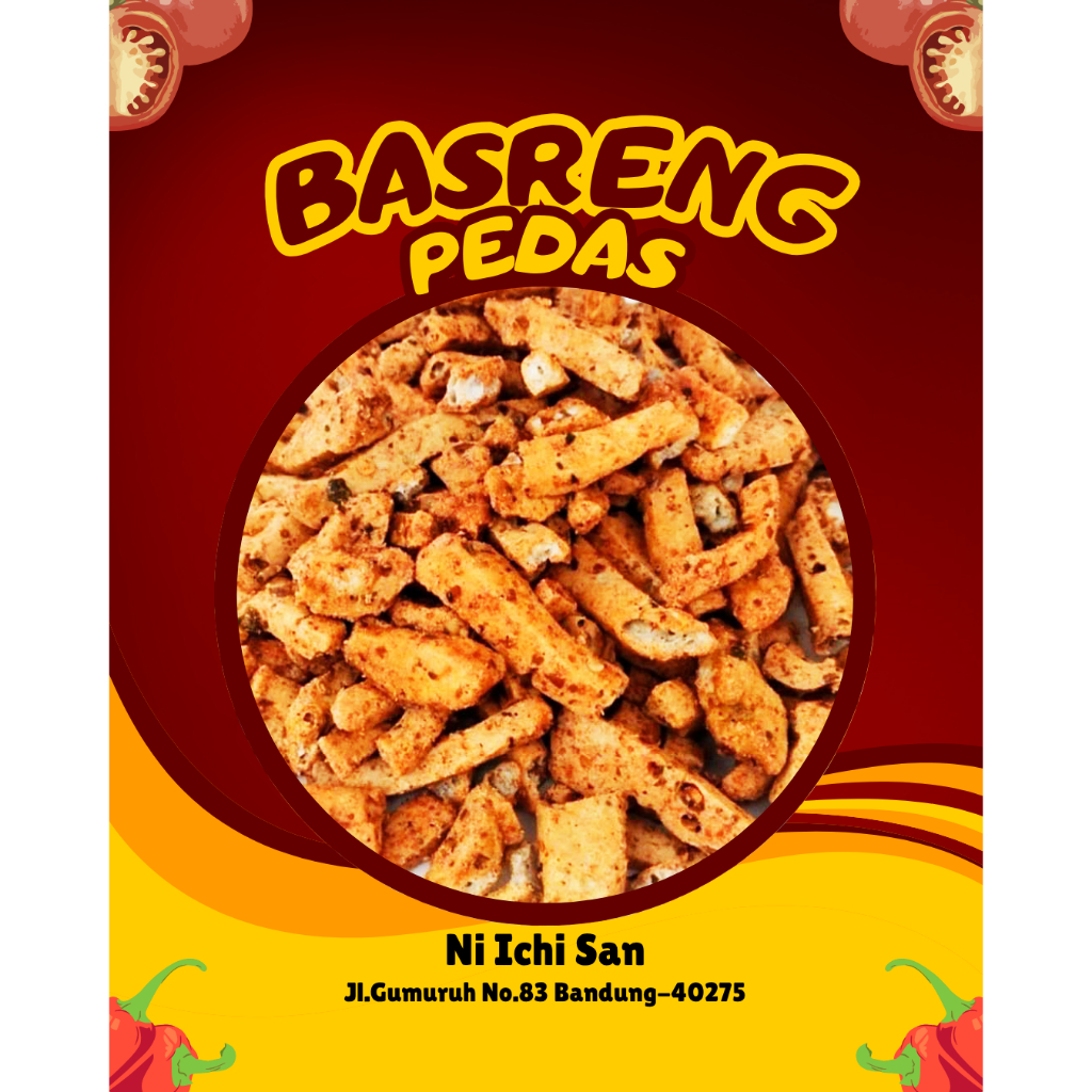 

Basreng Pedas Ni Ichi San