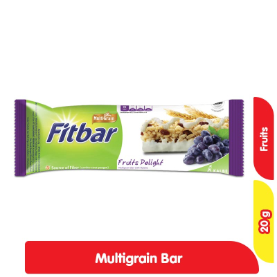 

Fitbar Snack Bar Fruits Delight 20 g