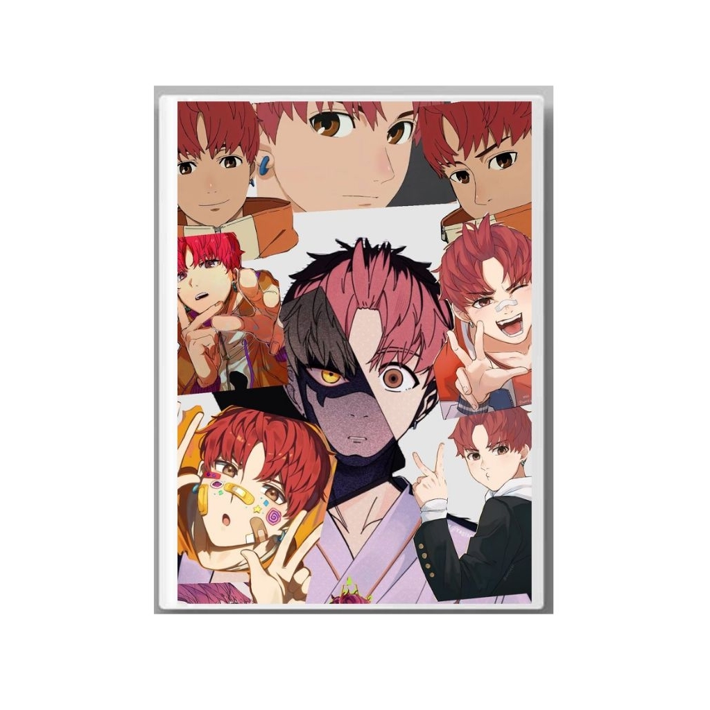 

buku custom DANDADAN 38 lembar kertas HVS 75 gsm jilid glossy 230