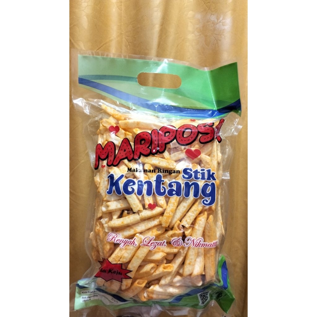 

MARIPOSA Stik Kentang 250gram- Ampiran Camilan Djawa