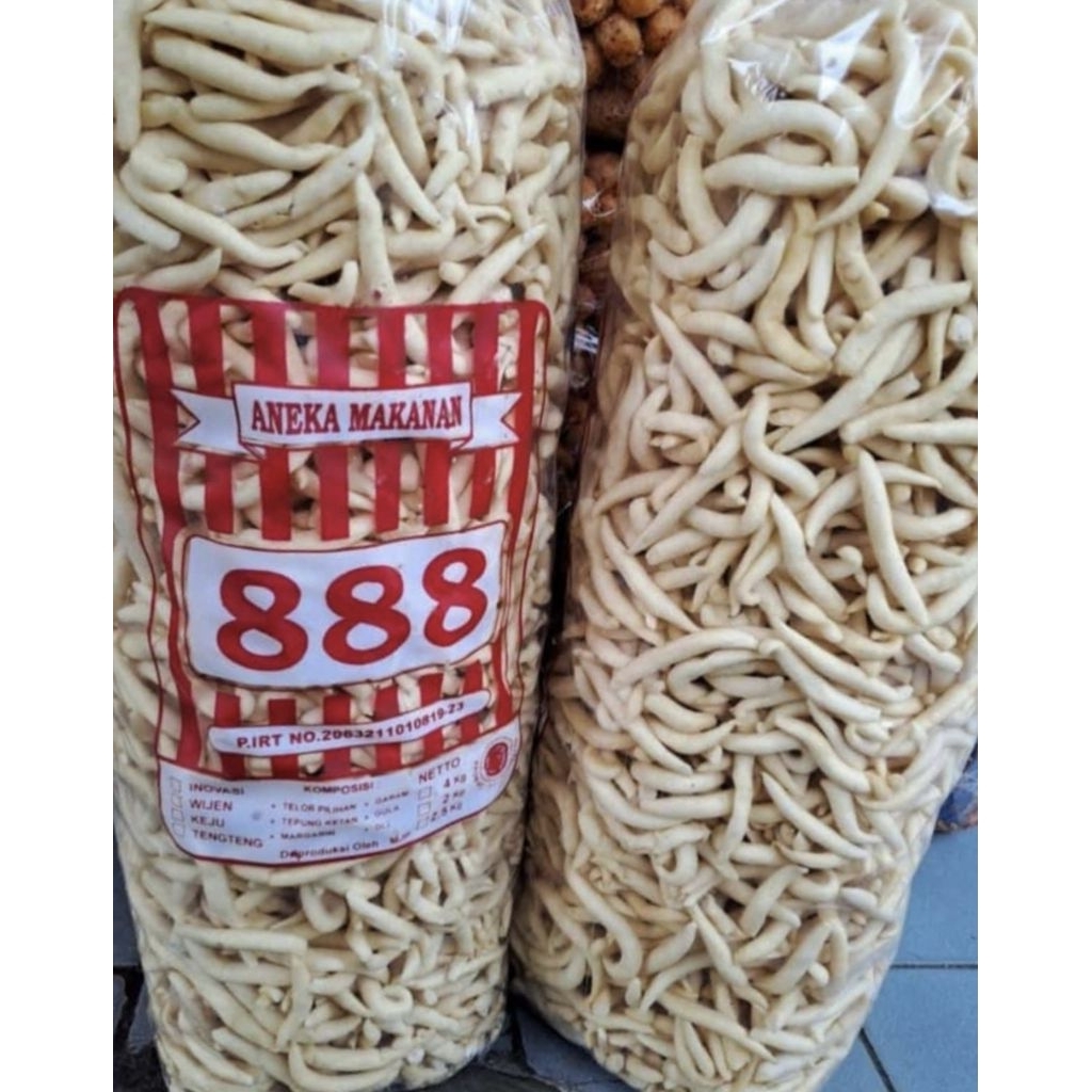 

Gabus Keju 888 1bal isi 1kg