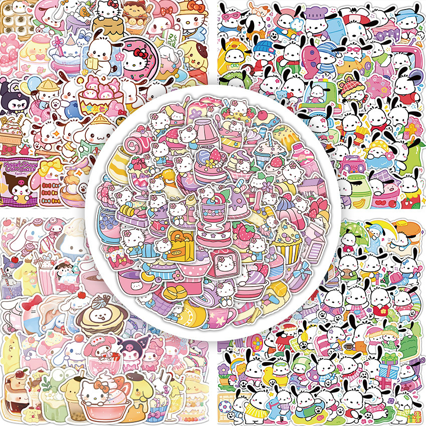 

Stiker Sanrio Kartun Imut – Hiasan DIY Buku, Casing HP, Meja, Lemari, Waterproof Grosir