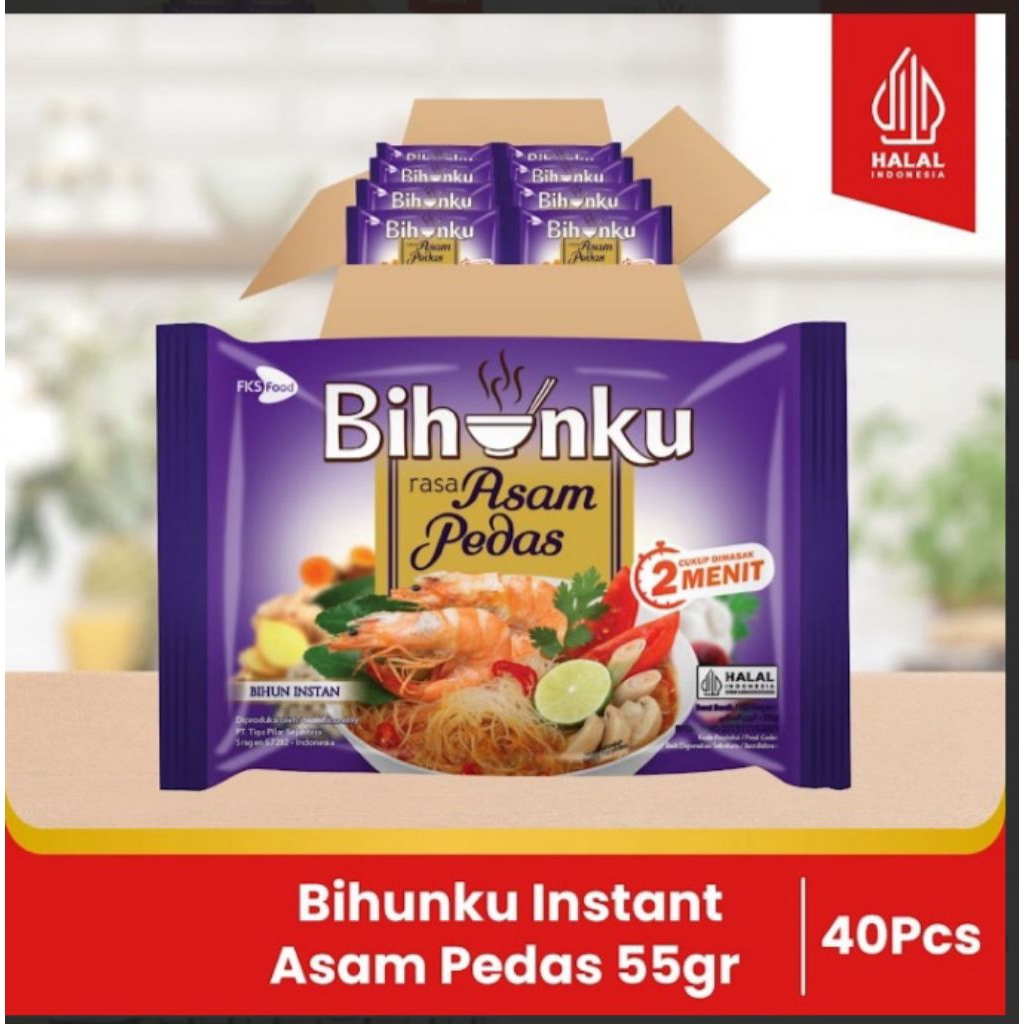 

Paket Bundling - Bihunku Asam Pedas - 55gr - 6pcs