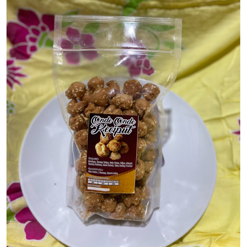 

Onde Onde Keciput Biji Wijen Kue Kering Gurih Manis