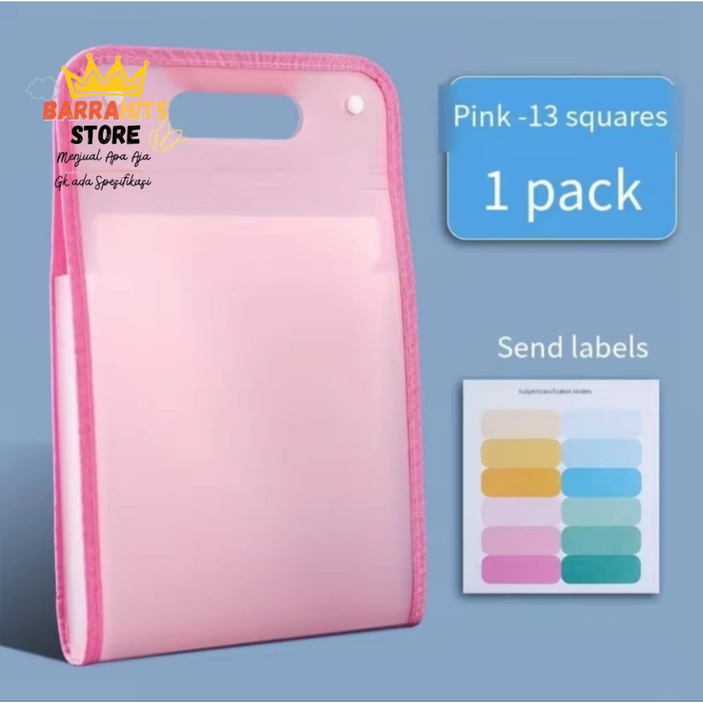 

BarraHits Tas Penyimpanan File A4 dengan Sekat Kapasitas Besar Peralatan Tulis Kantor Organizer File A4 Tas Dokumen Penyimpan Berkas