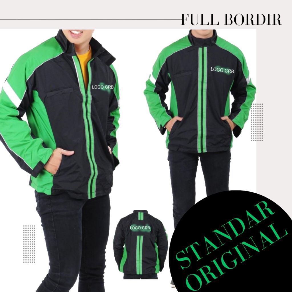 JAKET GRB LAMA/JAKET DRIVER/ JAKET OJOL/JAKET MURAH