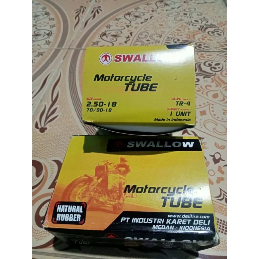 Ban Dalam 250 ring 18 Swallow