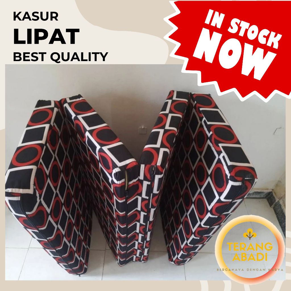 Kasur Lipat Busa/ Kasur Busa Lipat Murah/ Kasur Lipat 4/ Kasur Lipat Matras/ kasur lipat fodable