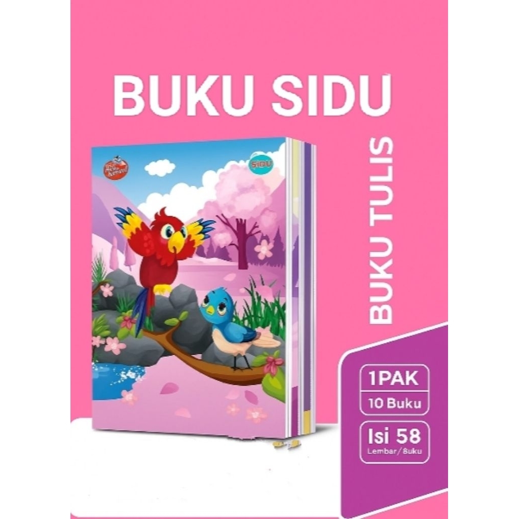 

BUKU SIDU 58 1 PAK ISI 10 BUKU/ORIGINAL/SEKOLAH/MURID/BELAJAR