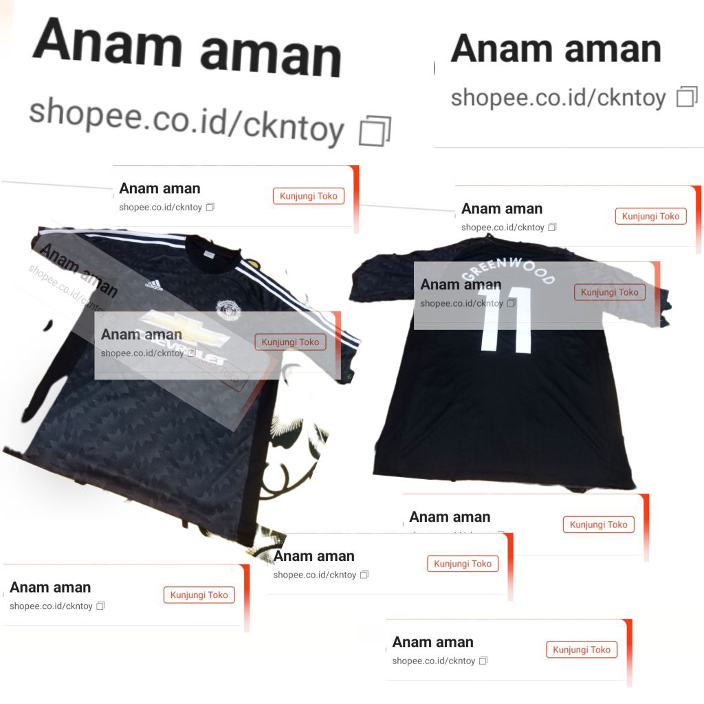 

label Cina intinya KW luar katanya ukuran XL second Manchester United wajib baca deskripsi Soalnya ini produk minus foto Nomor 10 lihat