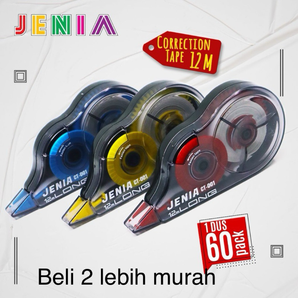 

Correction tape tip JENIA 12METER