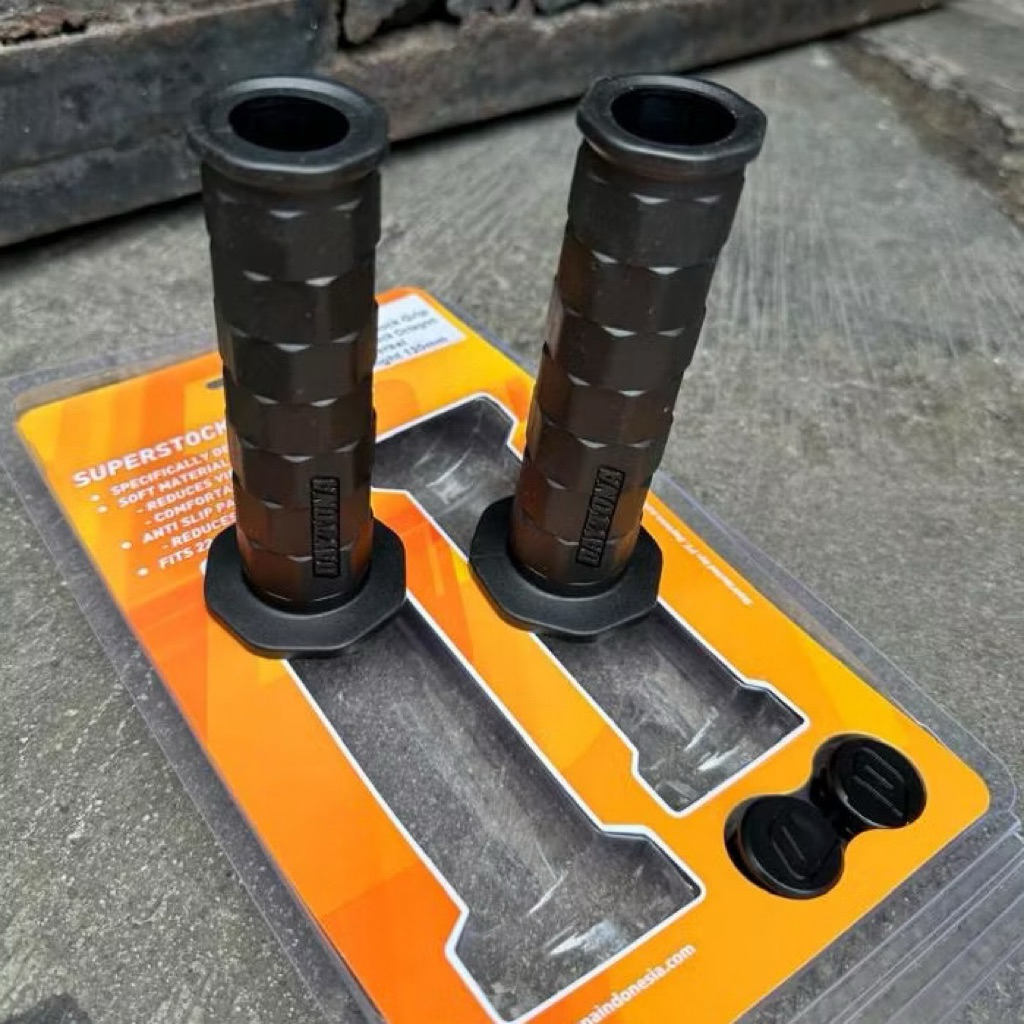 Handgrip Octagon Daytona Original Premium Grip Oktagon Daytona Handgrip Motor Karet Empuk Classic Gr