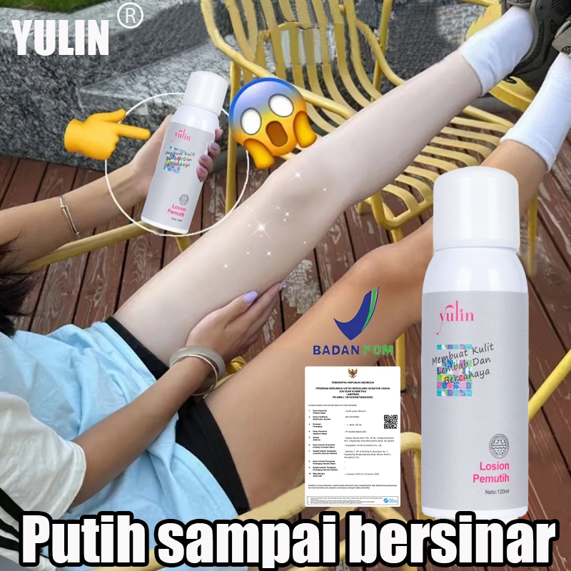 [BPOM] SPRAY PEMUTIH BRIGHTENING WHITENING / Spray Protective Sunscreen Wajah Tangan SPF 60 - Whiten