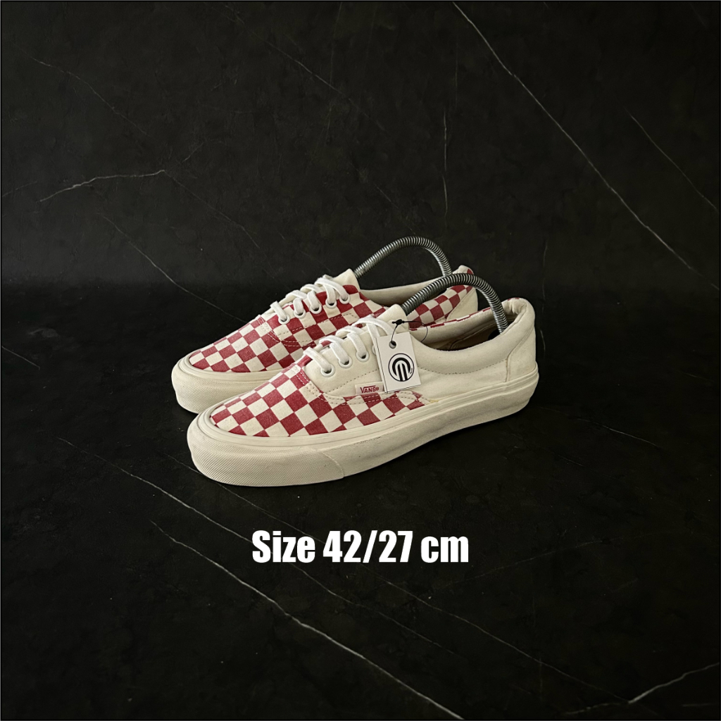 Sepatu Second Pria Vans Era chekerboard - Size 42/27 Cm - Kode BL70