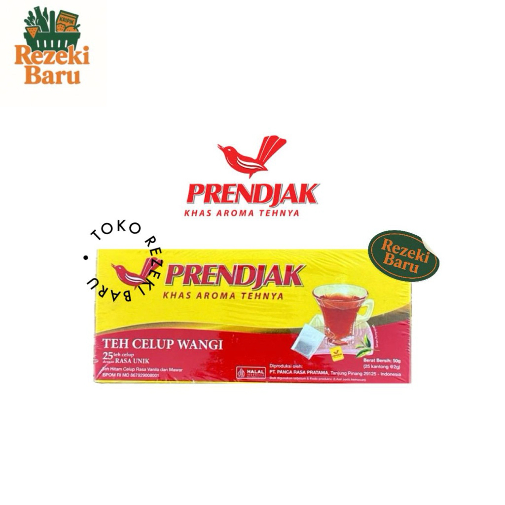 

TEH PRENDJAK CELUP ISI 25 / TEH CELUP PRENDJAK