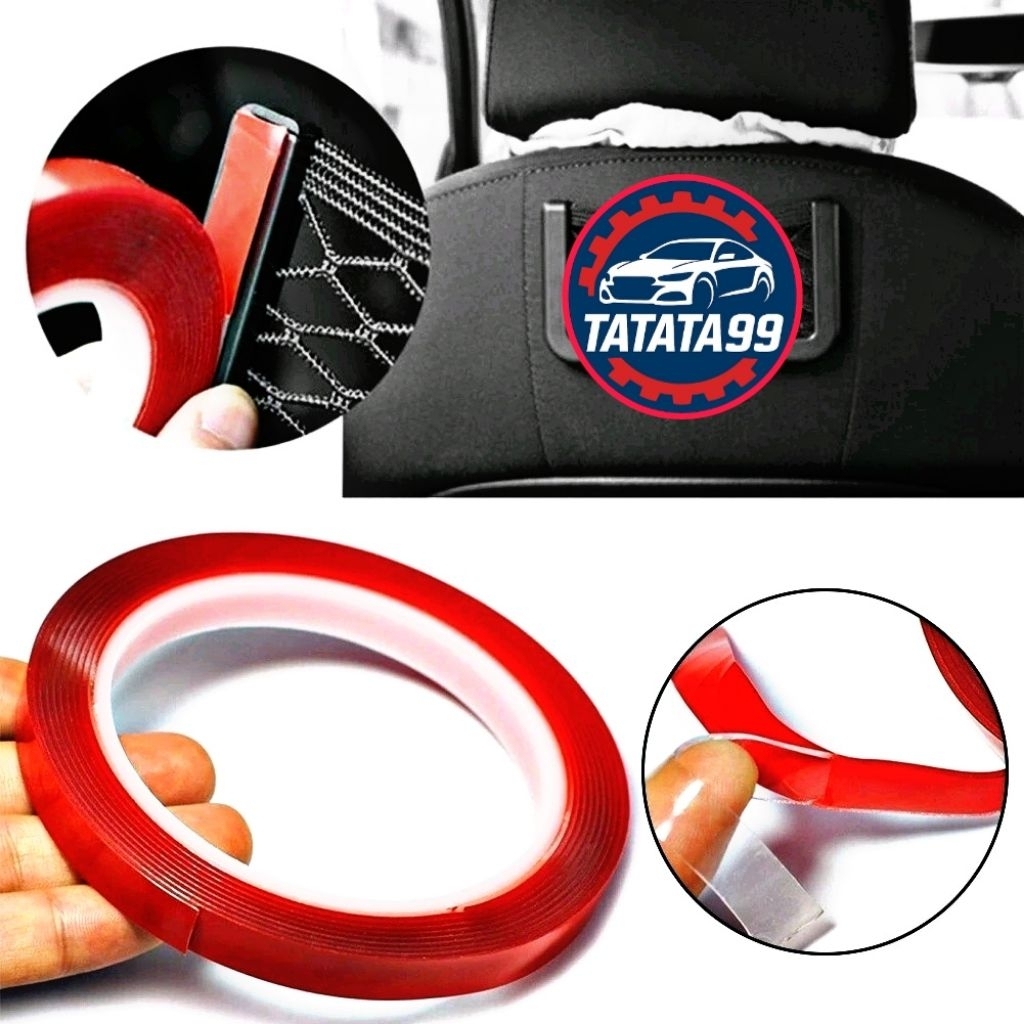 

[5 Meter] Double Dobel Tape 6mm isolasi Perekat