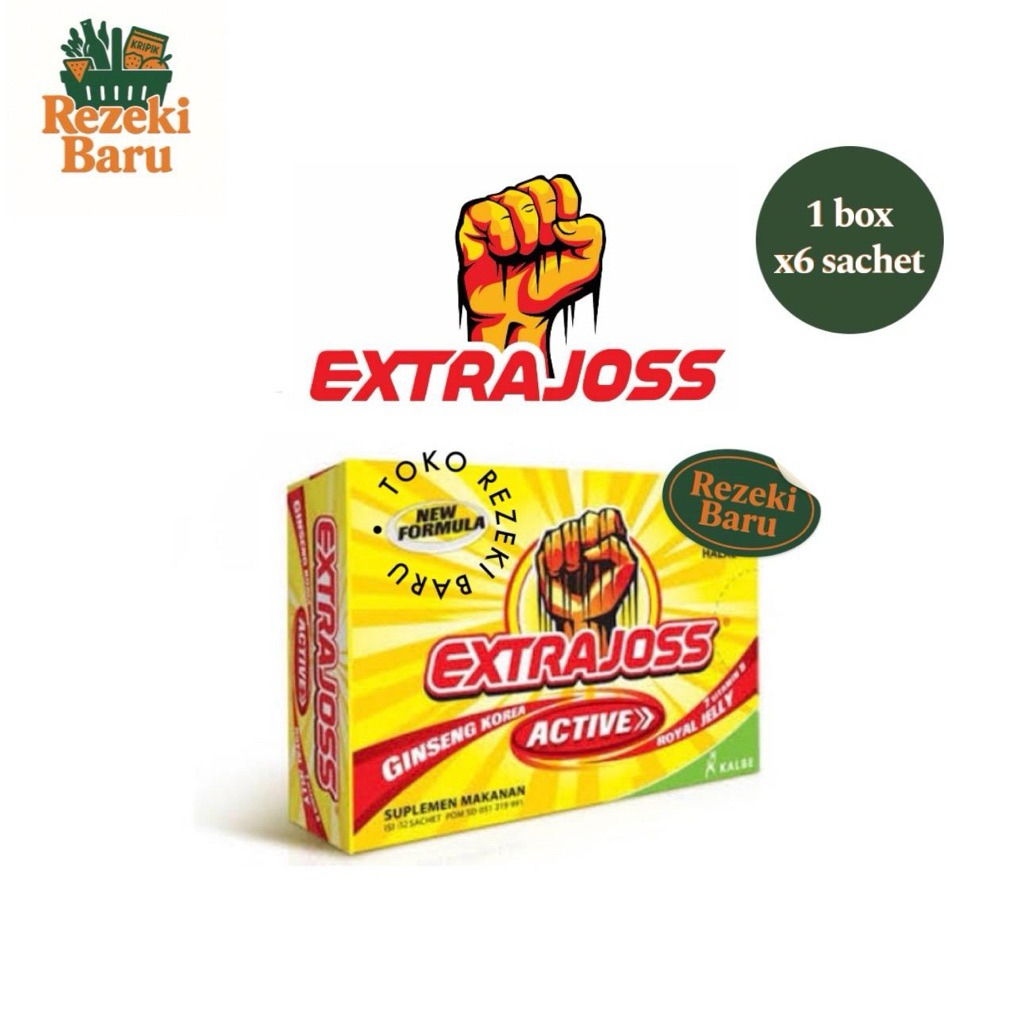 

EXTRA JOSS ACTIVE 1 BOX ISI 6 SACHET