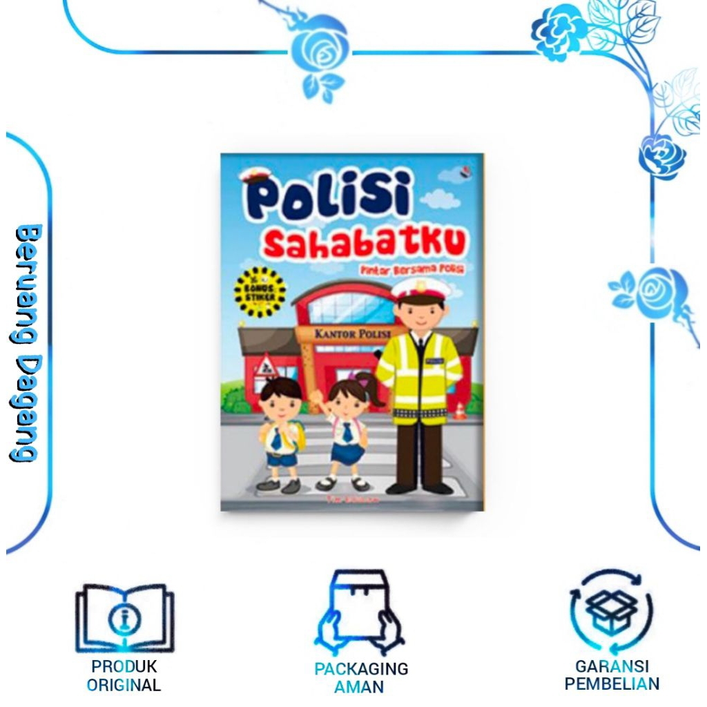 Buku POLISI SAHABATKU : PINTAR BERSAMA POLISI