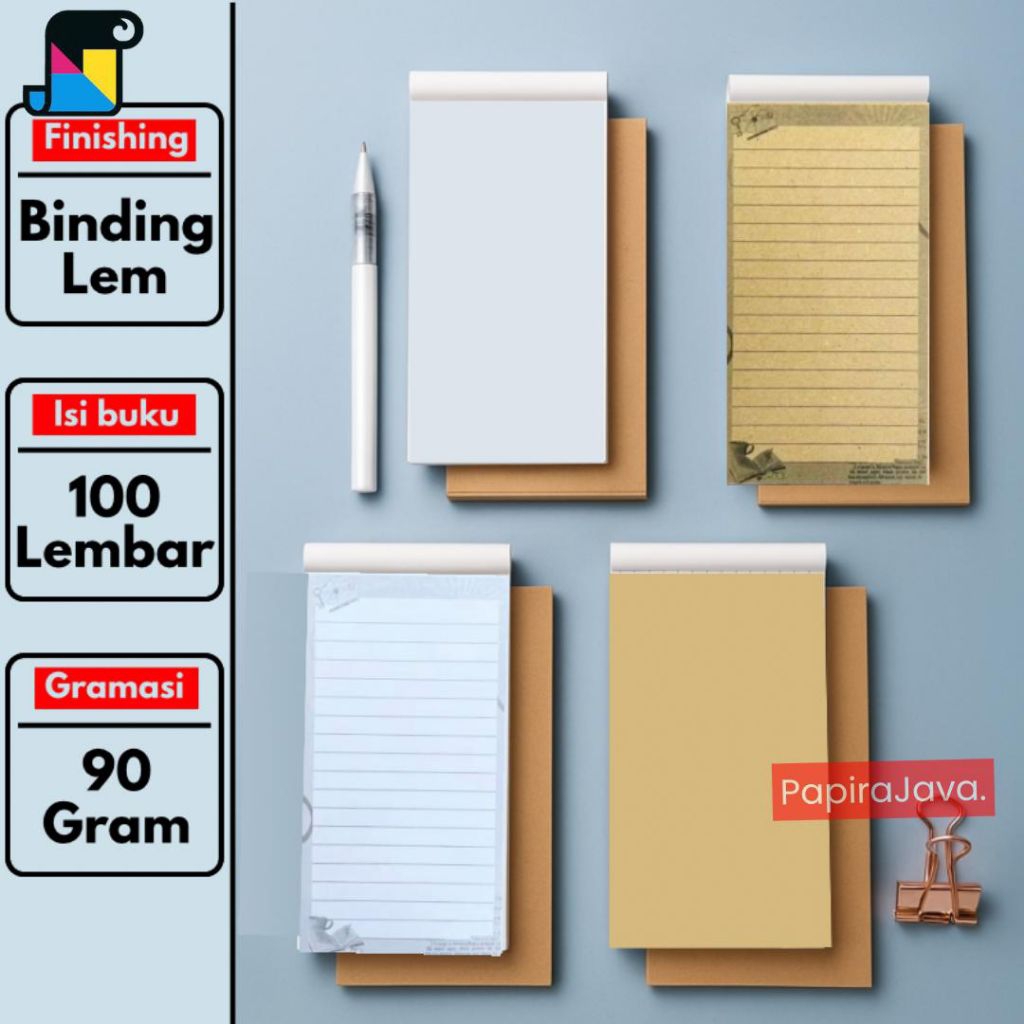 

Memo Caratan Kecil / Notepad / Catatan Memo Craft / Notebook